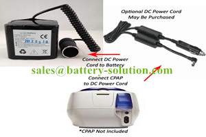 CPAP Li-ion Battery Packs