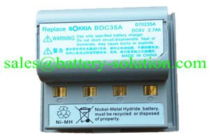Replacement NiMH Sokkia BDC35 battery for Sokkia SET1030R3/SET2030R3/SET3030R3 Total Stations