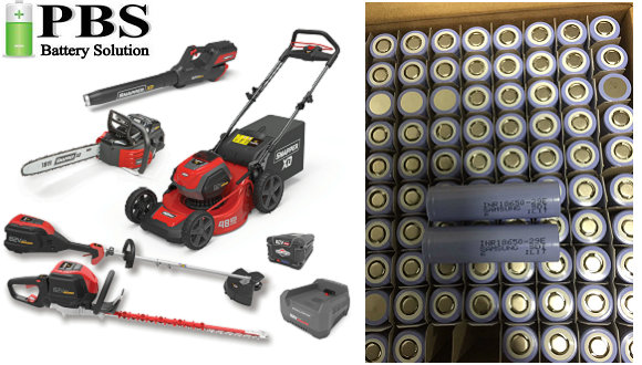 garden tools customized battery packs manufacturer & supplier